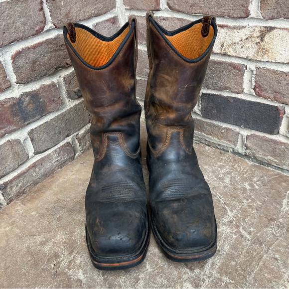 Timberland Pro Brown Work Boot Men’s Sz 11 - Picture 3 of 16